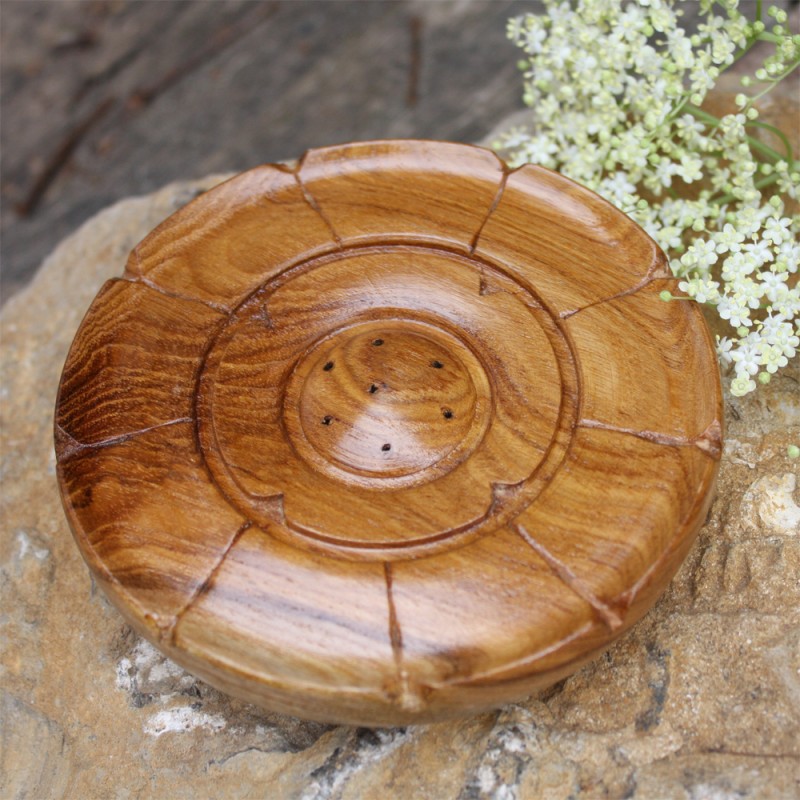 Wooden lotus incense holder Wooden lotus incense holder